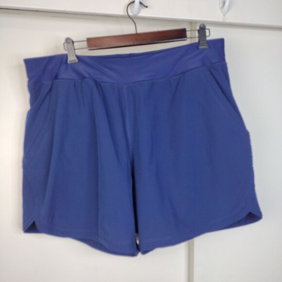 Lands' End Other - Lands End Swim Board Shorts Built-in Brief Pockets Womens Plus Size 18 Navy Blue